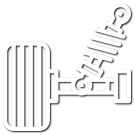 CV joint and suspension icon